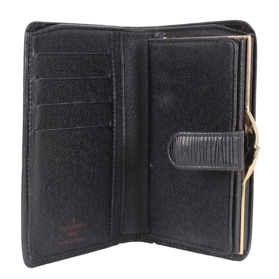Black Epi Leather Wallet (Authentic Pre-Owned)