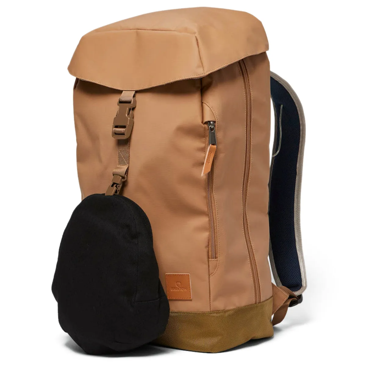 Brixton Commuter Backpack - Golden Brown