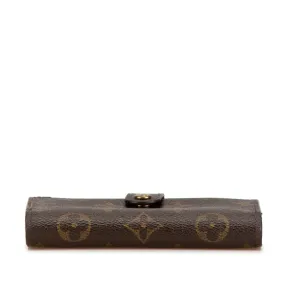 Brown Louis Vuitton Monogram Viennois Small Wallets