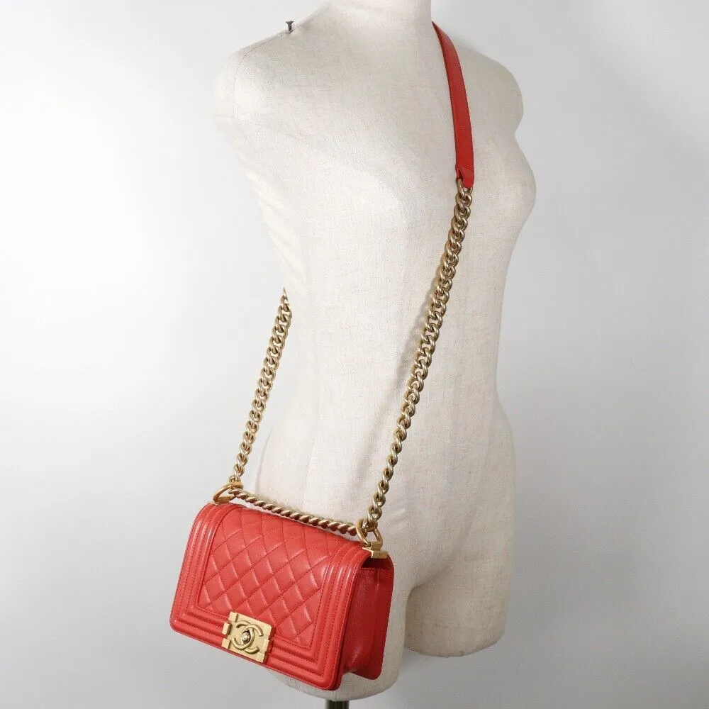Chanel Chainshoulder Shoulder Bag Boy