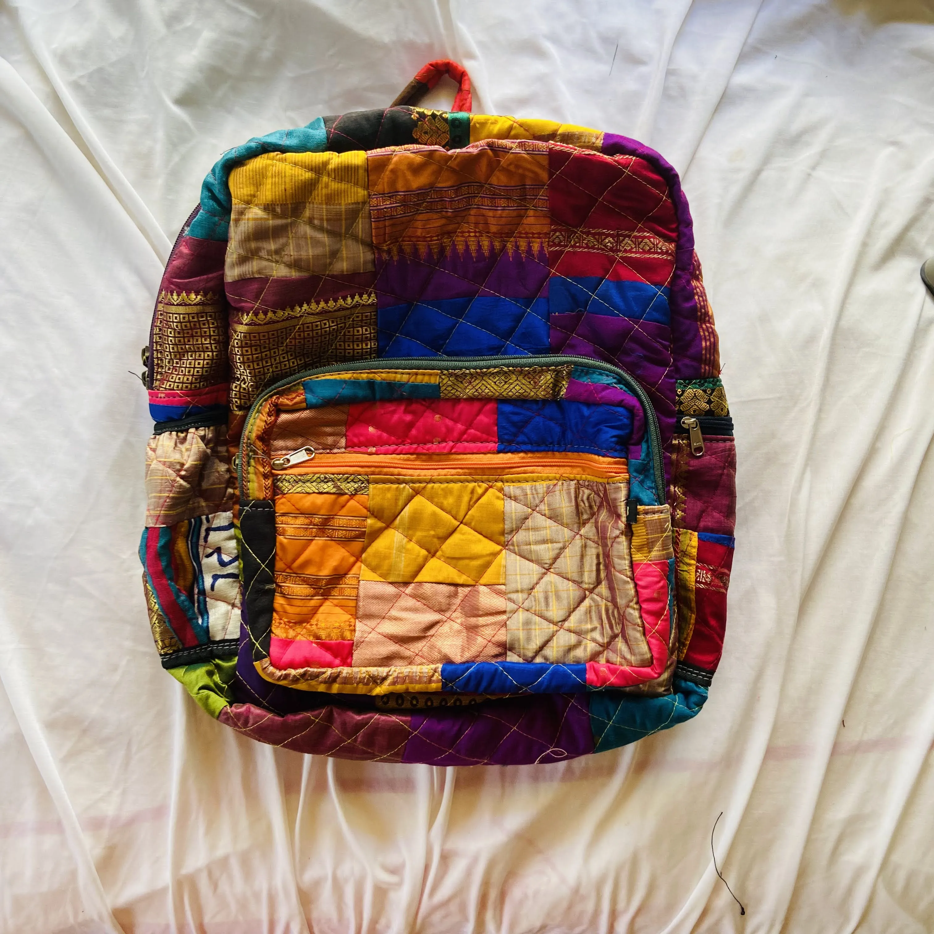 Eco-friendly and Stylish Backpacks: Bright Indian Weaves- Your Travel Companion