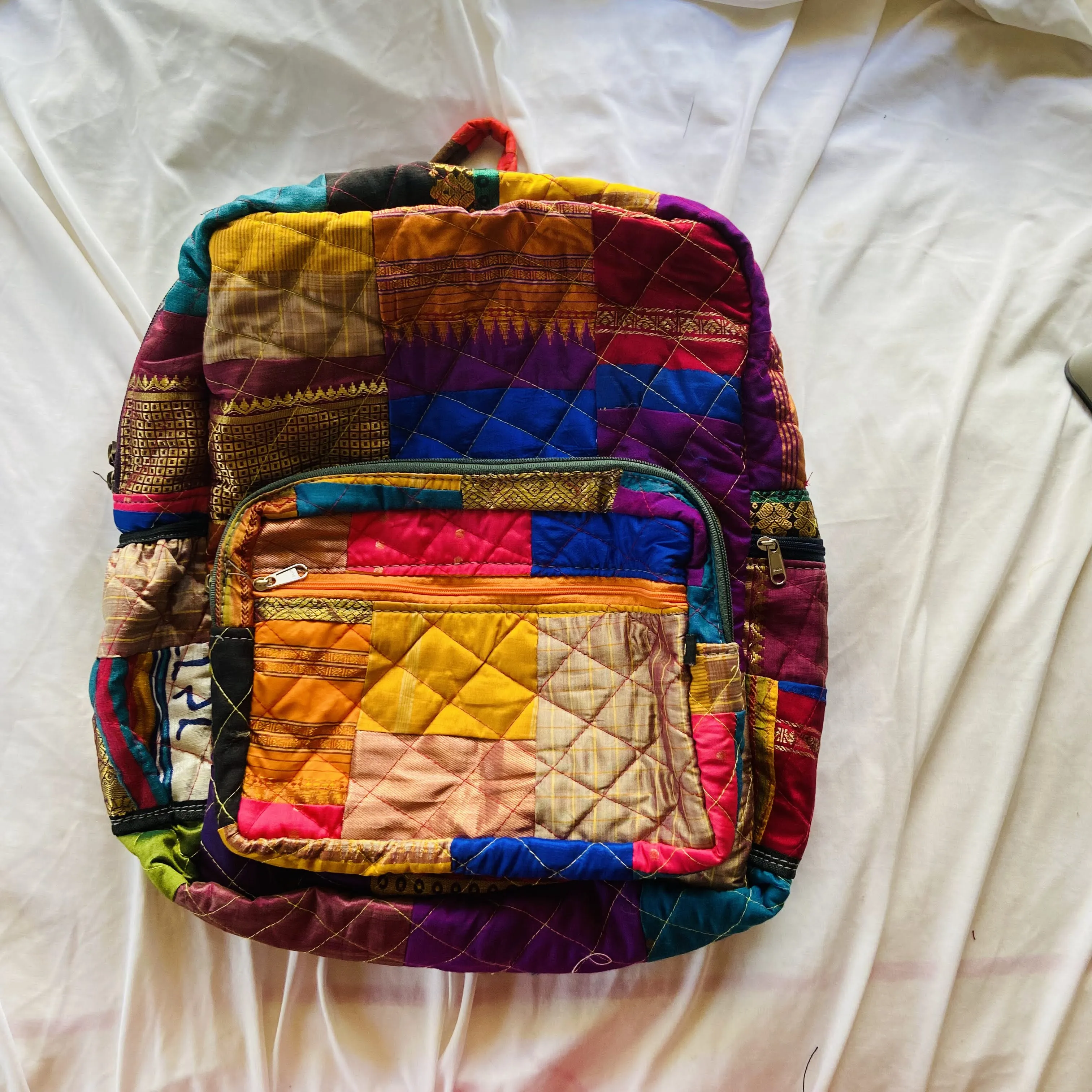 Eco-friendly and Stylish Backpacks: Bright Indian Weaves- Your Travel Companion