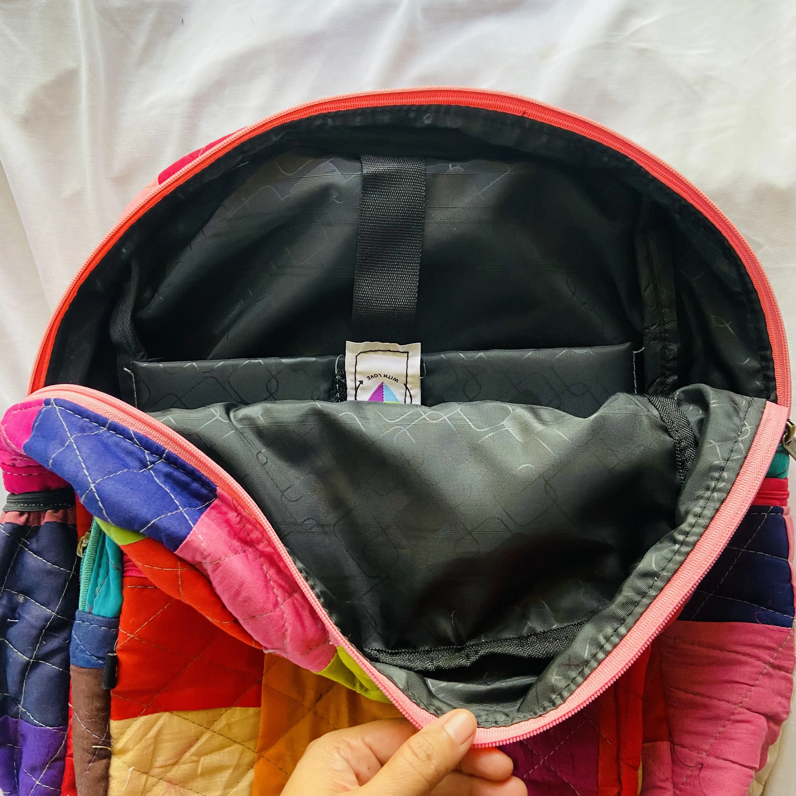 Eco-friendly and Stylish Backpacks: Multicolor Solids - Your Travel Companion