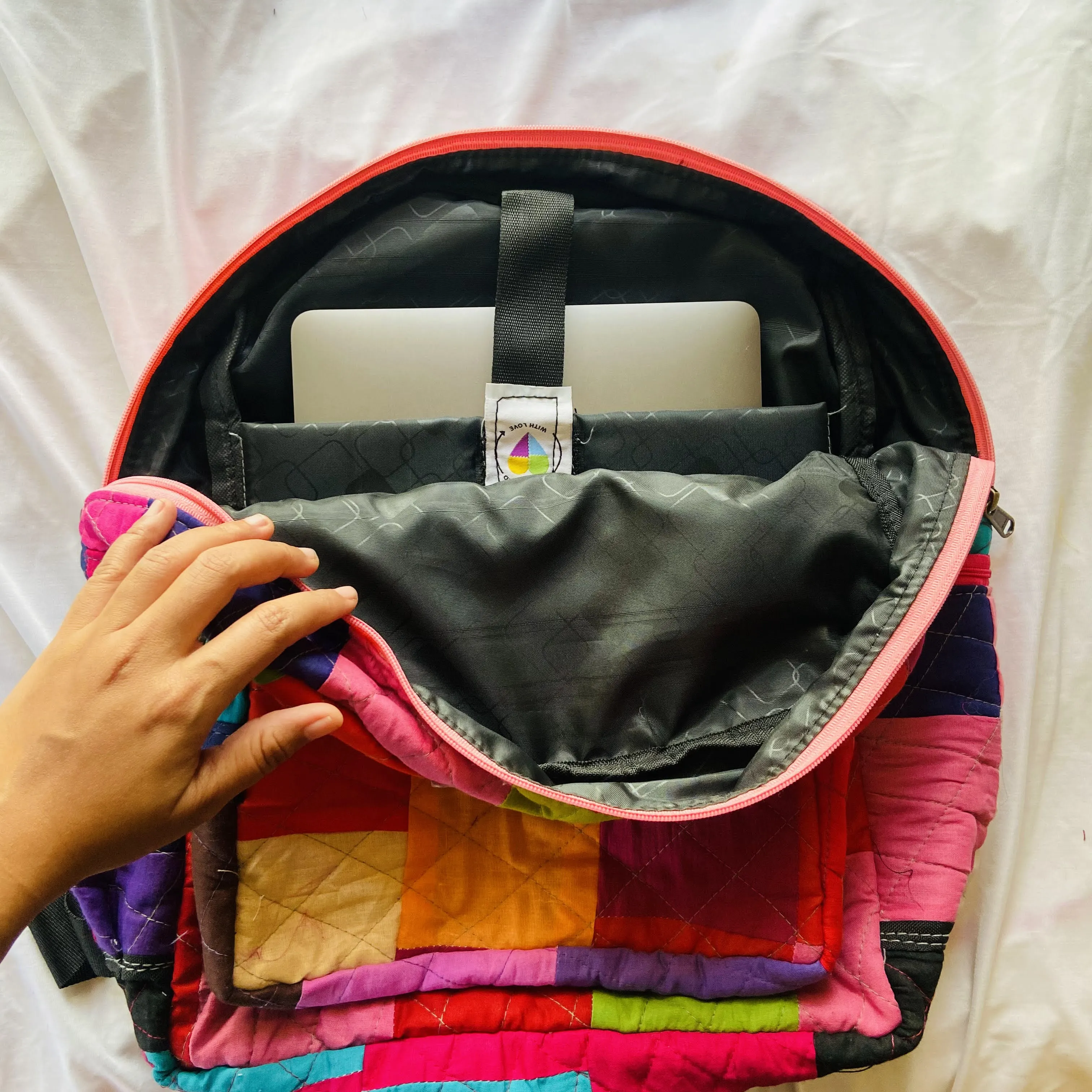 Eco-friendly and Stylish Backpacks: Multicolor Solids - Your Travel Companion