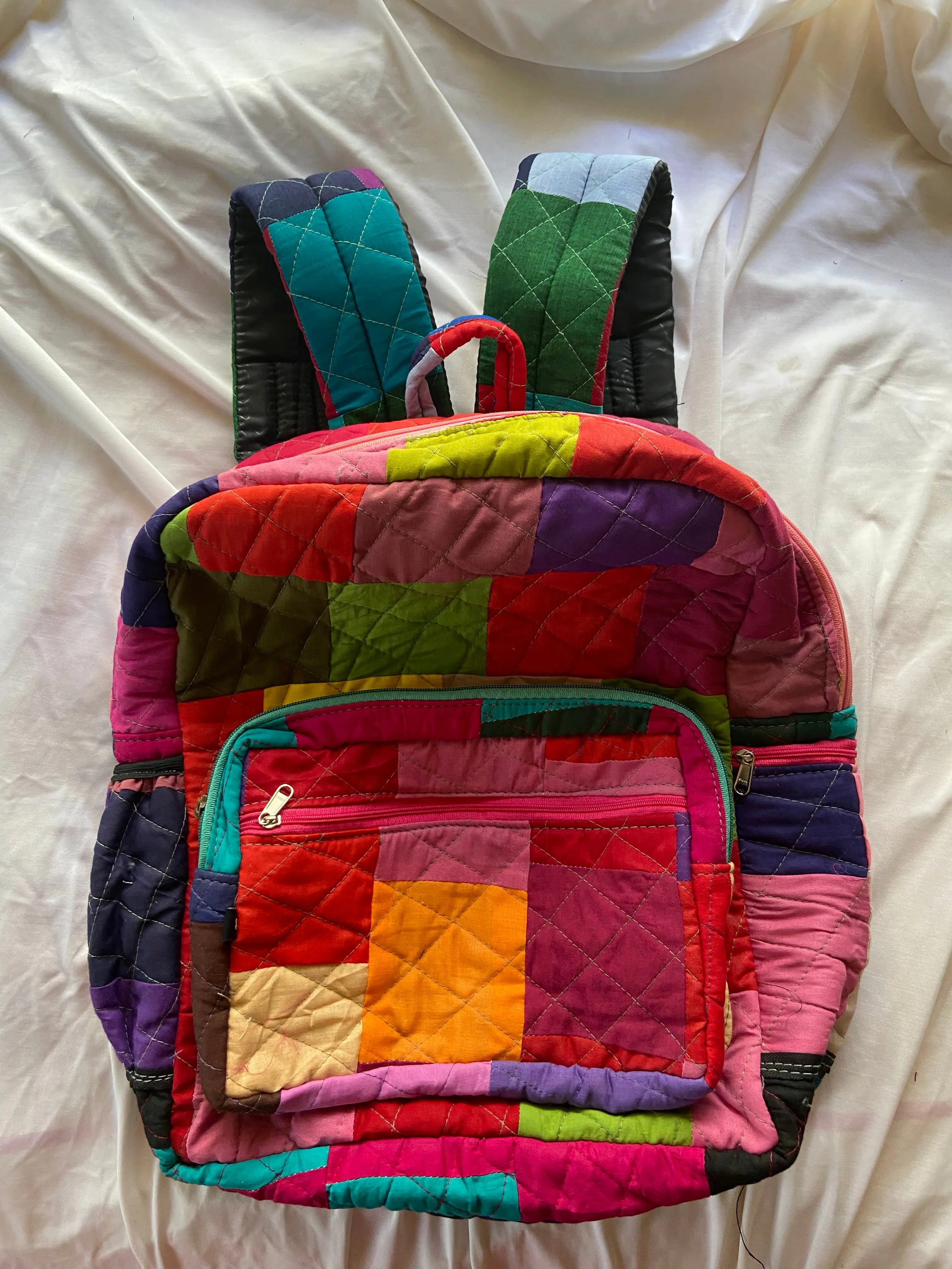 Eco-friendly and Stylish Backpacks: Multicolor Solids - Your Travel Companion