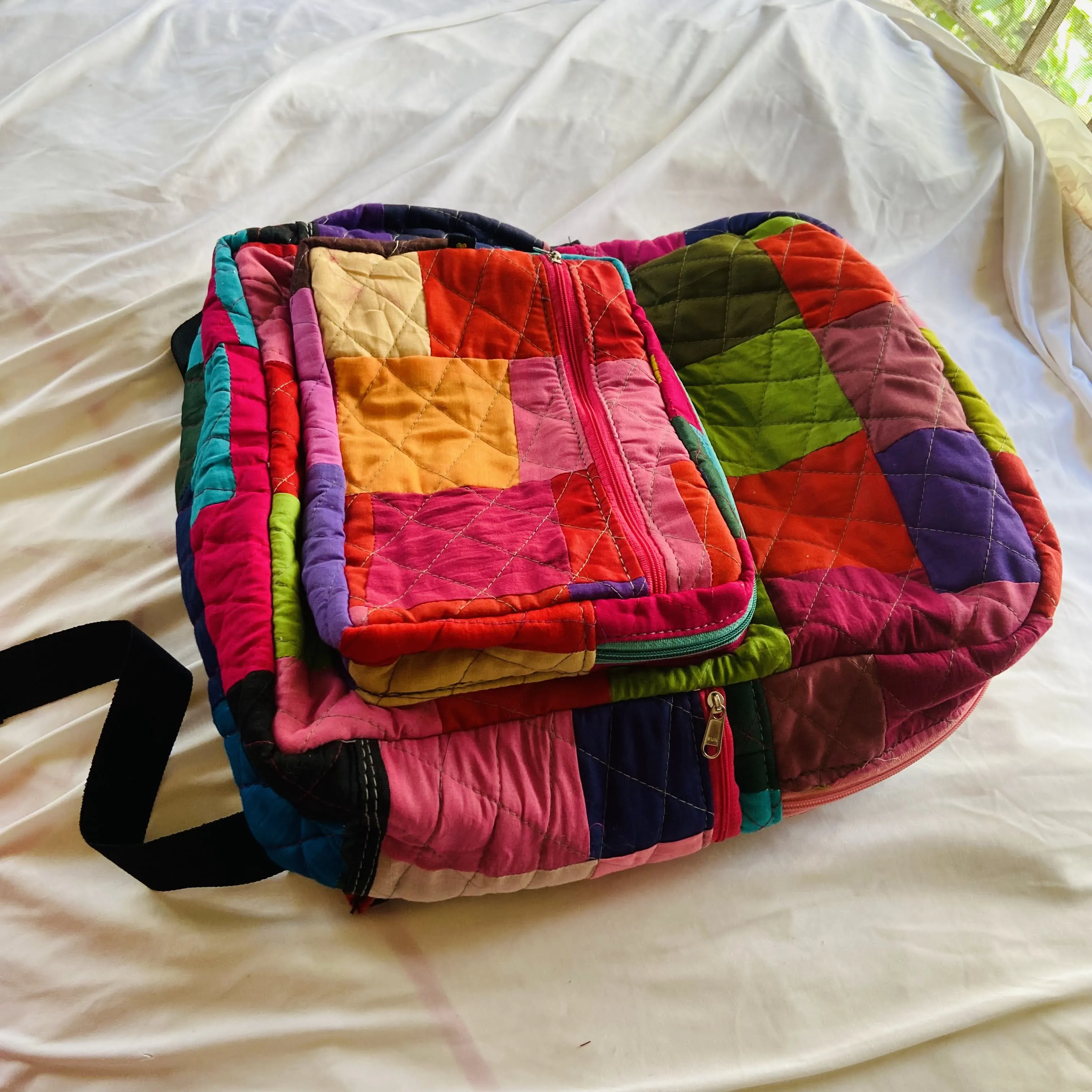 Eco-friendly and Stylish Backpacks: Multicolor Solids - Your Travel Companion