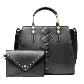 Fashionable Women Designer Leather Black Bags