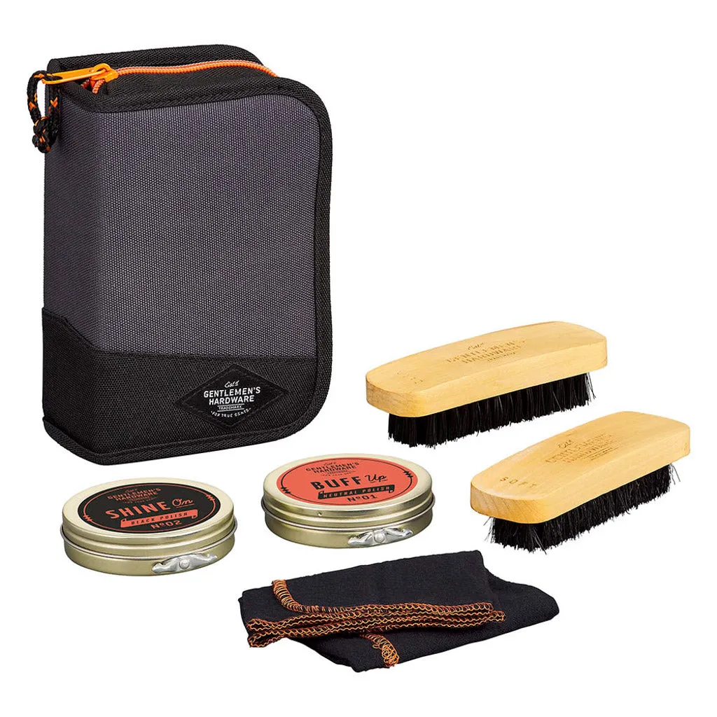 Gentlemen's Hardware Shoe Shine Kit