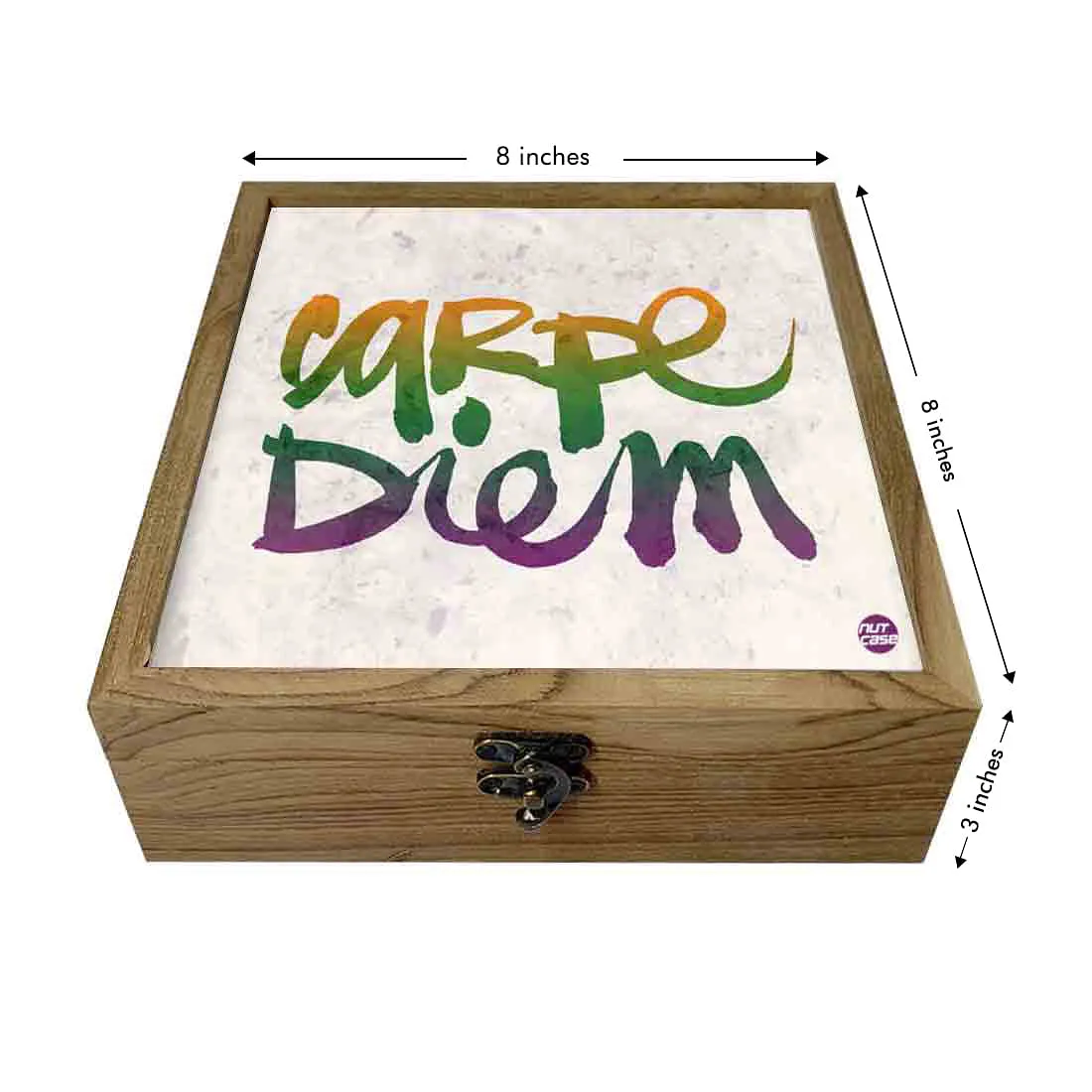 Hip Flask Gift Box -Carpe Diem
