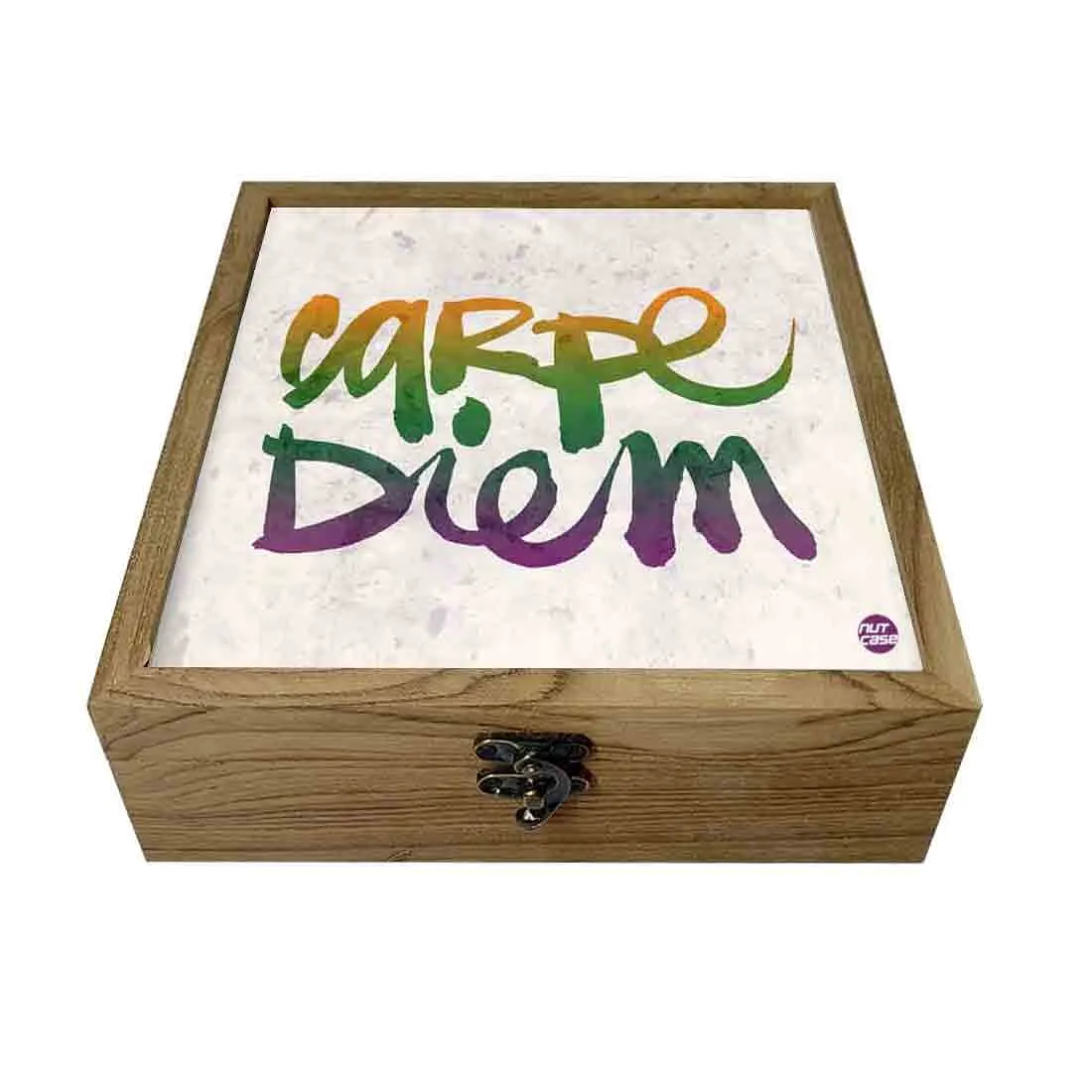 Hip Flask Gift Box -Carpe Diem