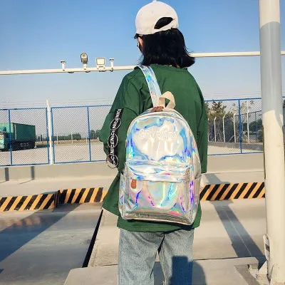 Holographic Crybaby Backpack