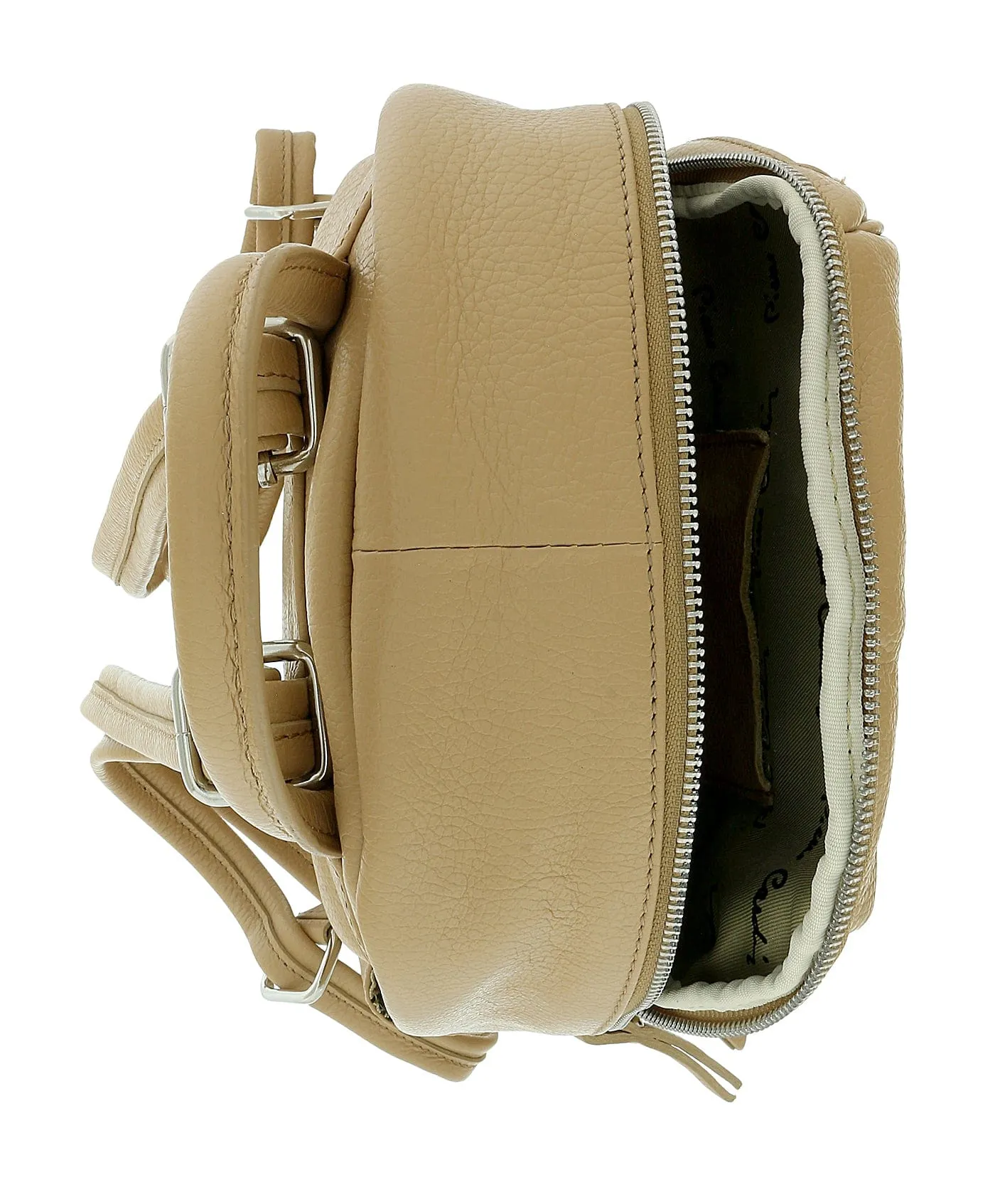 Pierre Cardin Sahara Leather Soft Logo Fashion Backpack