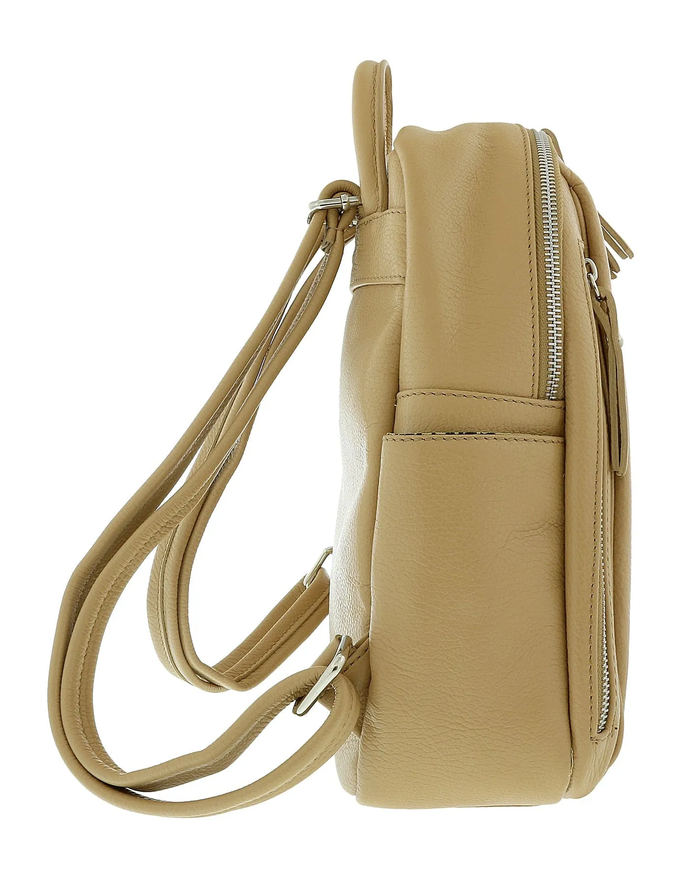Pierre Cardin Sahara Leather Soft Logo Fashion Backpack