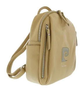 Pierre Cardin Sahara Leather Soft Logo Fashion Backpack