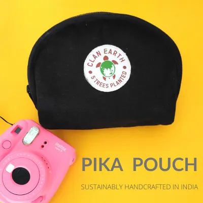 Pika Pouch With Multiple Pockets | Water-proof | Sturdy Cosmetic & Toiletry Bags