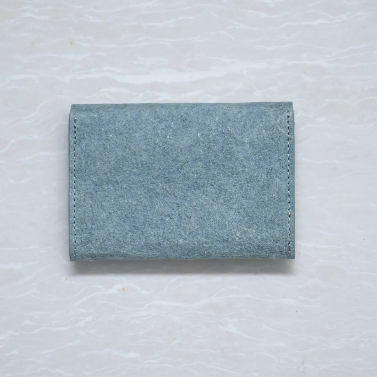 Powder Blue Card Holder Bag | Coconut Leather | Smart Accessory | Unisex