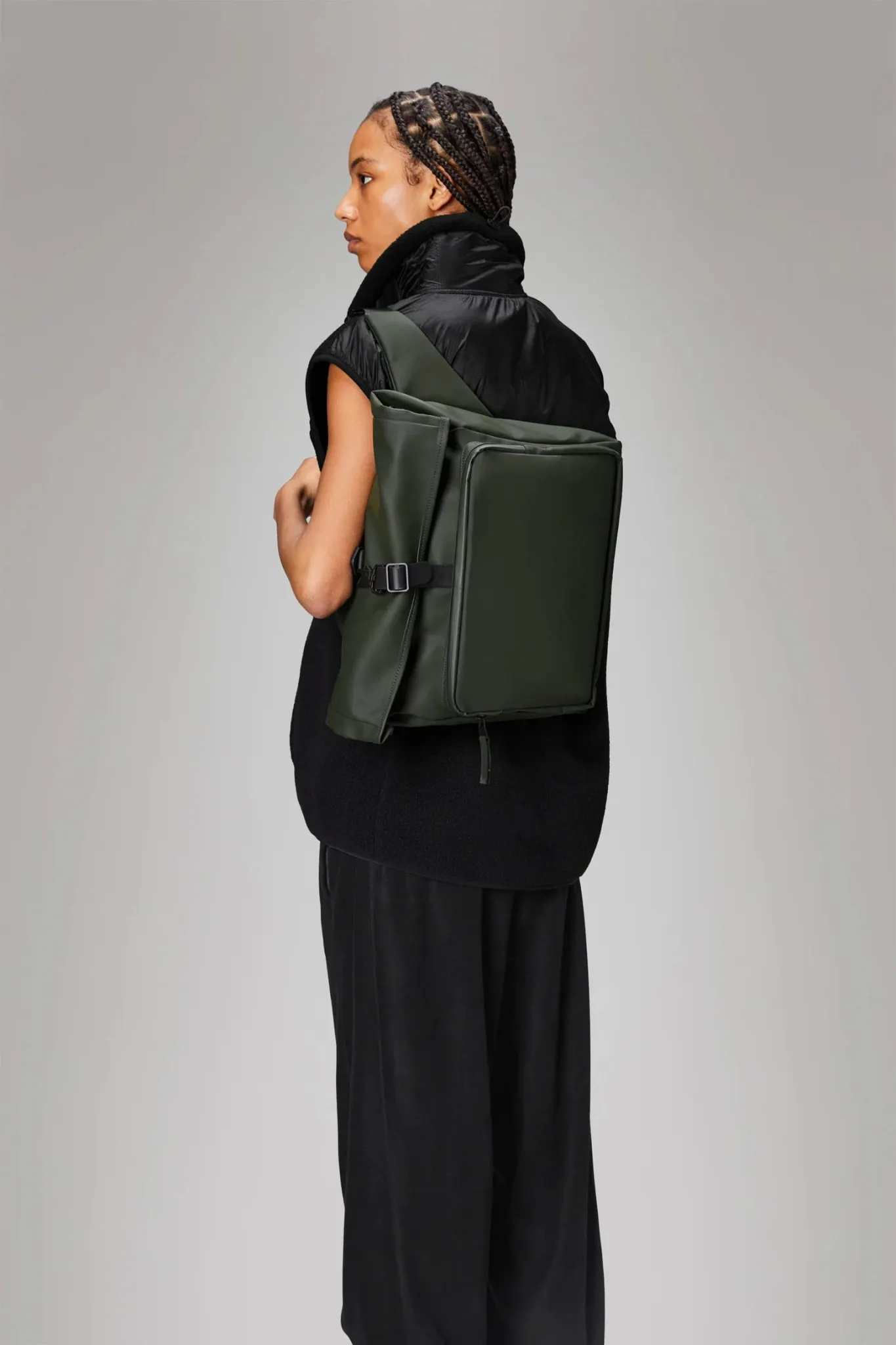 RAINS ROLLTOP Commuter Bag W3