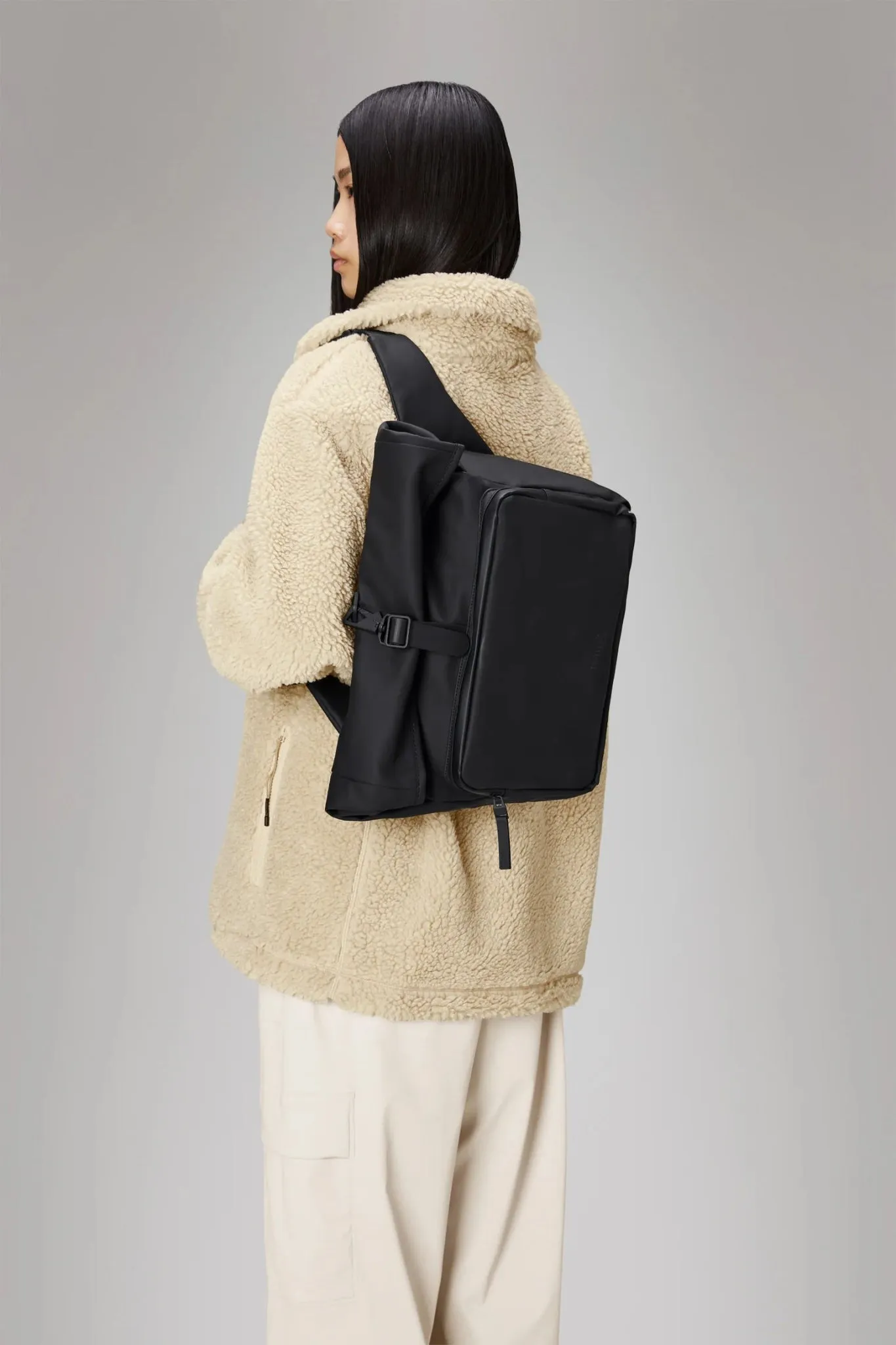 RAINS ROLLTOP Commuter Bag W3