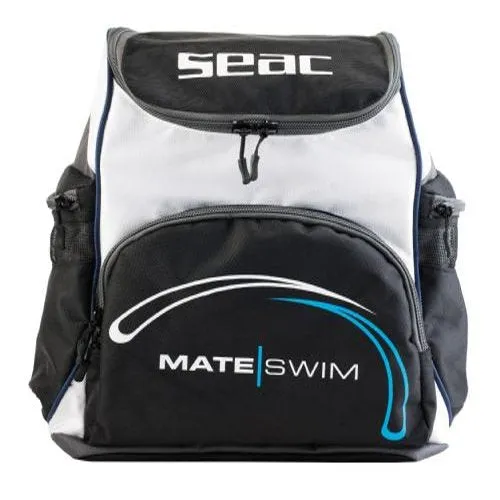 SEAC Swim Mate Backpack with 1.37 Cubic Foot Volume For Storing Towels, Bathing Suit, Mask, Snorkel, and Personal Items