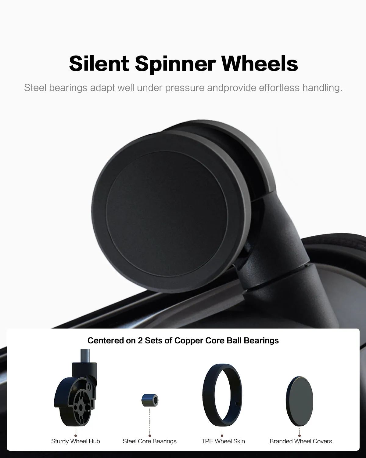SHEER Luggage OIWAS × Apple Find My Smart Anti-lost Suitcase