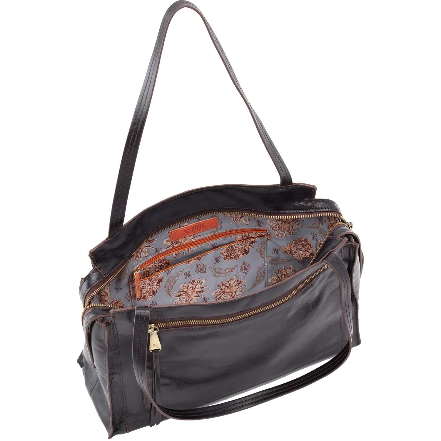 Women's Hobo Affinity Black Leather